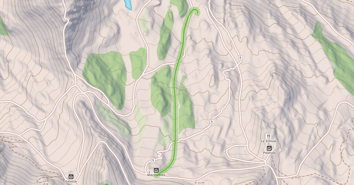 Map preview of Ecureuil