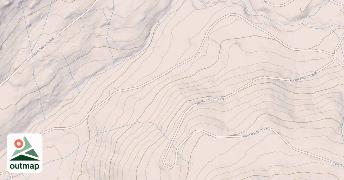 Map of BEAR CREEK ROAD SPUR B