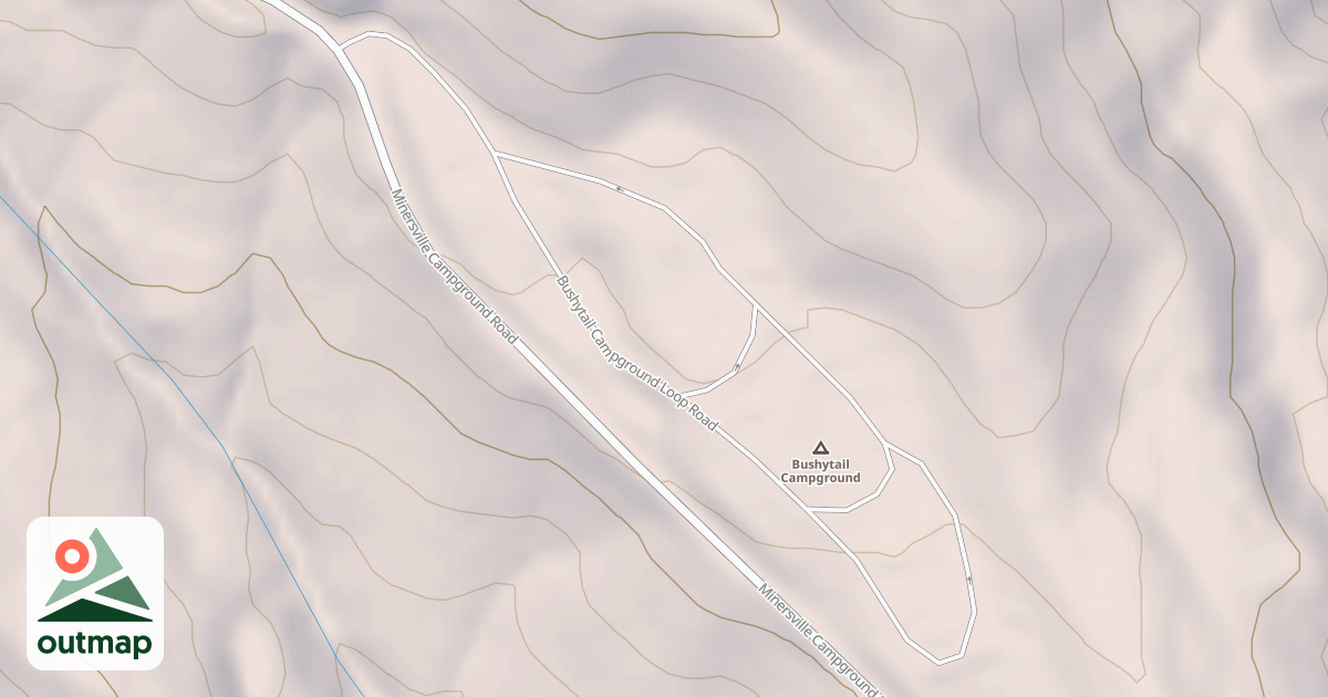 Map of BUSHYTAIL CG LOOP