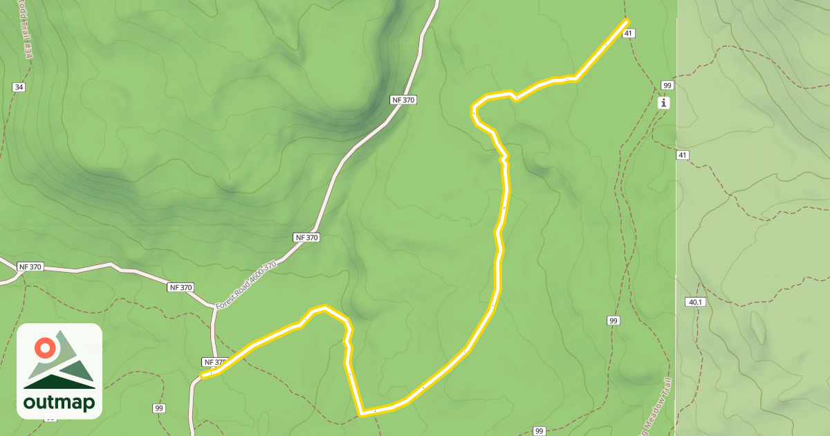 Map of Pete's Way