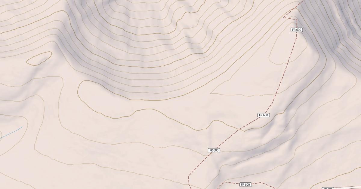 Map preview of MULE MOUNTAIN