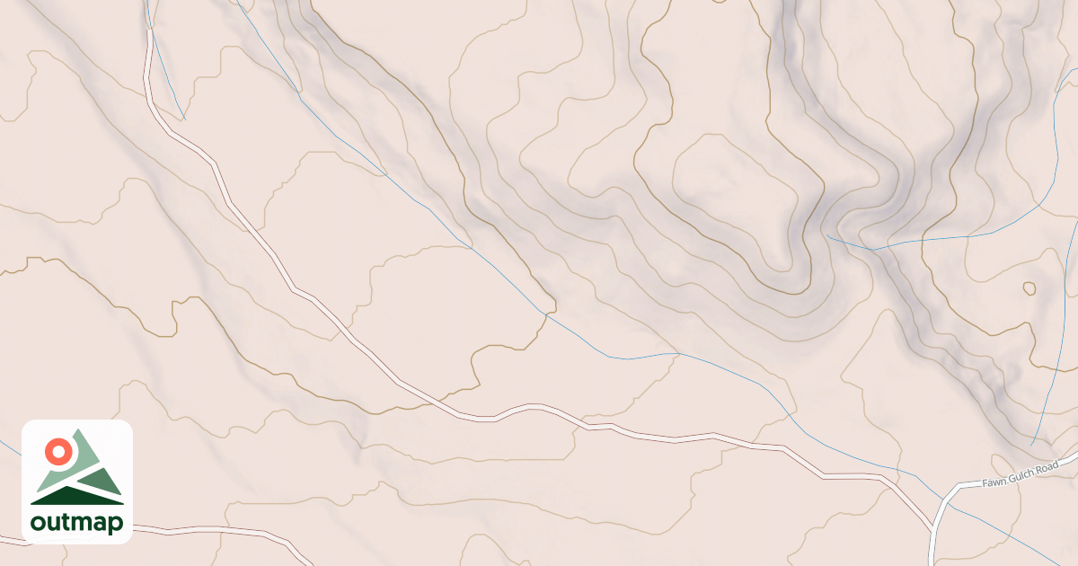Map of FAWN GULCH F