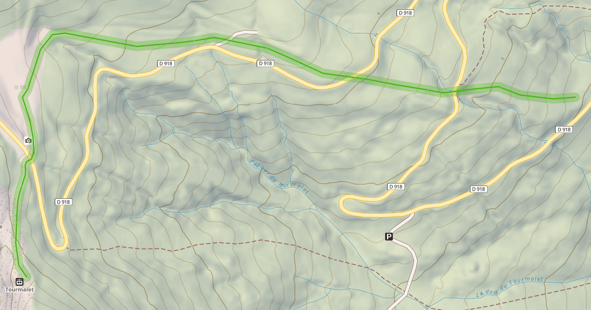 Map preview of Tour de France