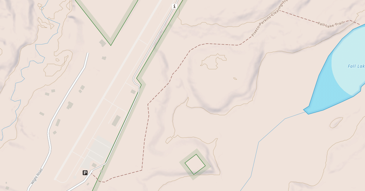 Map preview of Piseco-Perkins Clearing Trail