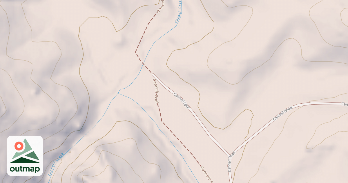 Map of CANNELL