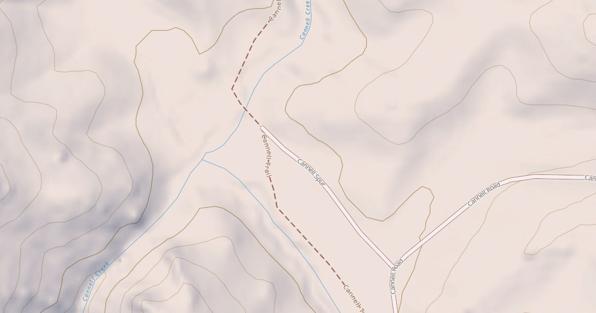 Map preview of CANNELL