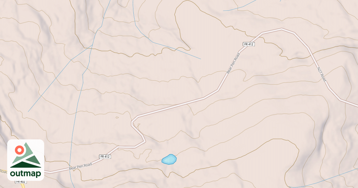 Map of BEAR PEN