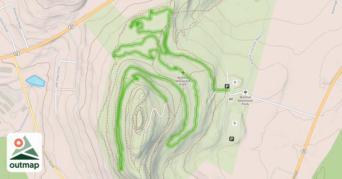 Map of Yellow Brick Road (1)