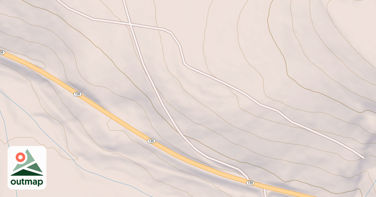 Map of LOST CABIN MINE
