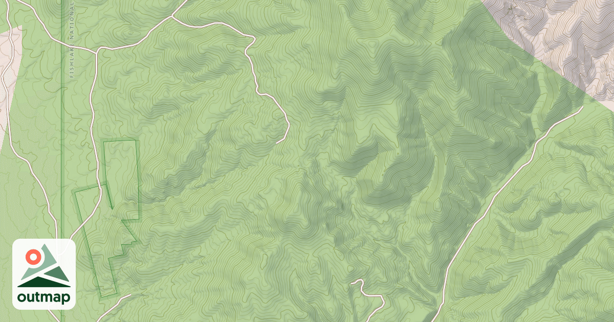 Map of 40654