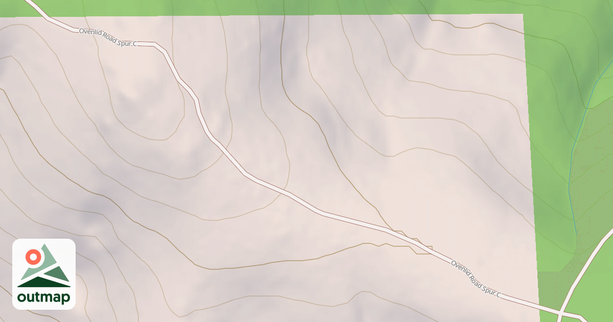 Map of OVENLID SPUR C