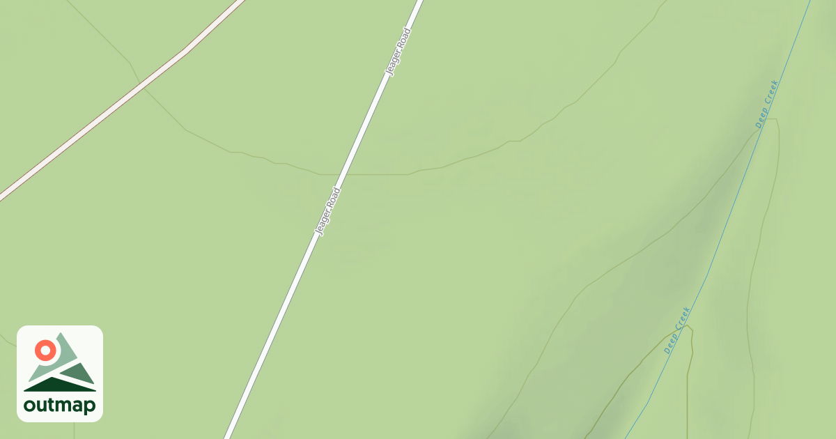 Map of DEEP CREEK M