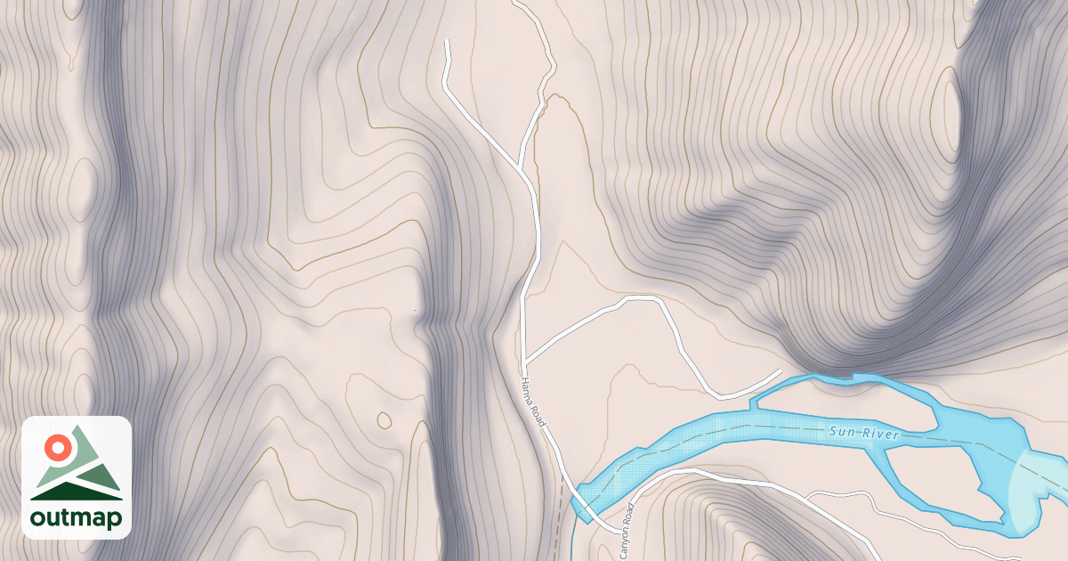 Map of HANNAN GUARD STATION