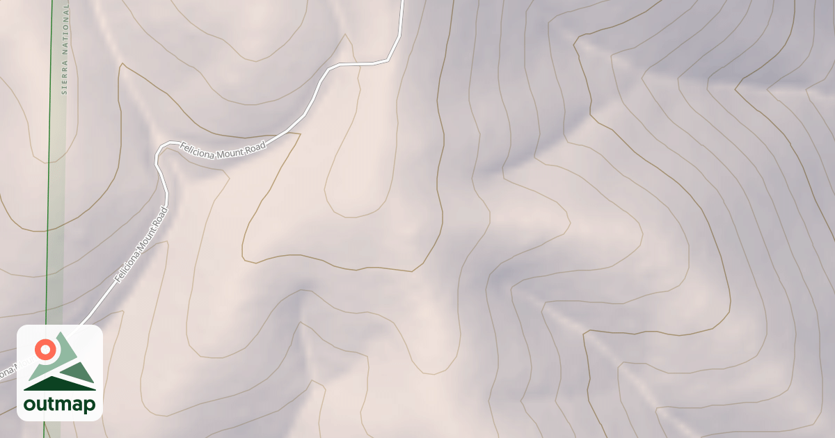 Map of FELCIANA MTN ROAD T1