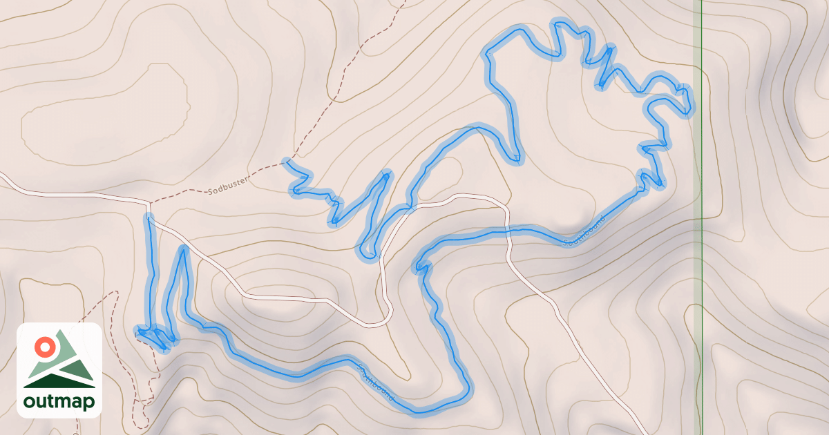 Map of Southbound