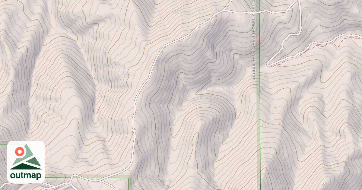 Map of TRAIL RIDGE