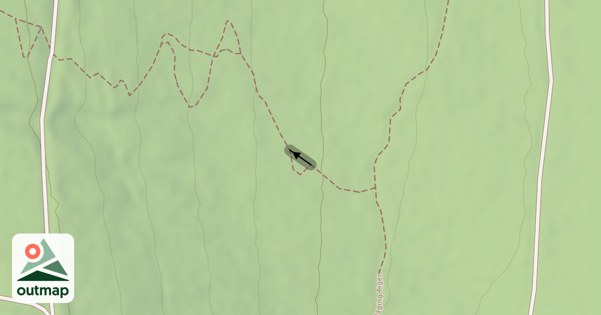 Map of Pacific Climbing Trail (PCT) Optional