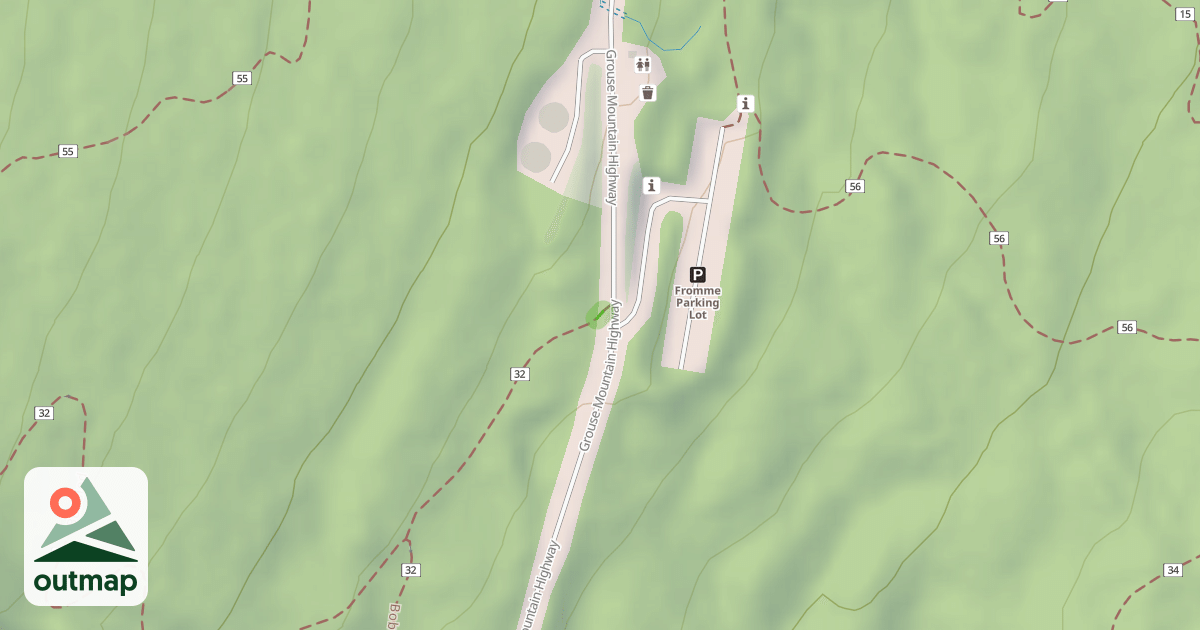 Map of Bobsled Spur