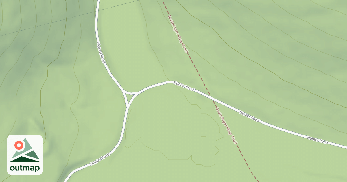 Map of Bald Eagle State Forest Snowmobile Trails