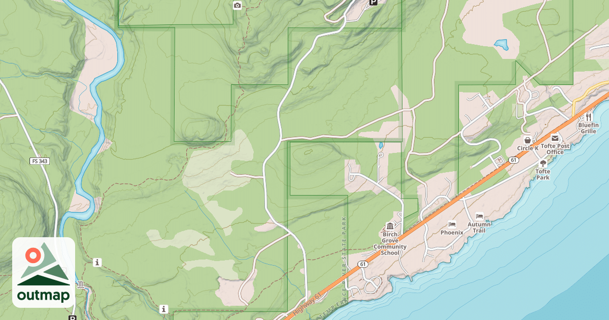 Map of FH 10 SPUR 1201