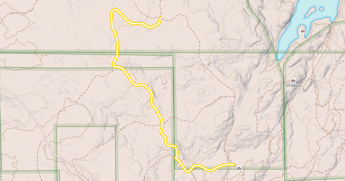 Map preview of Troll's Way