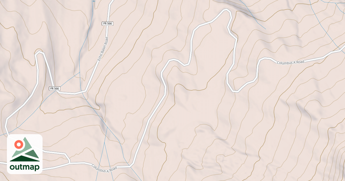 Map of ECHO BASIN H