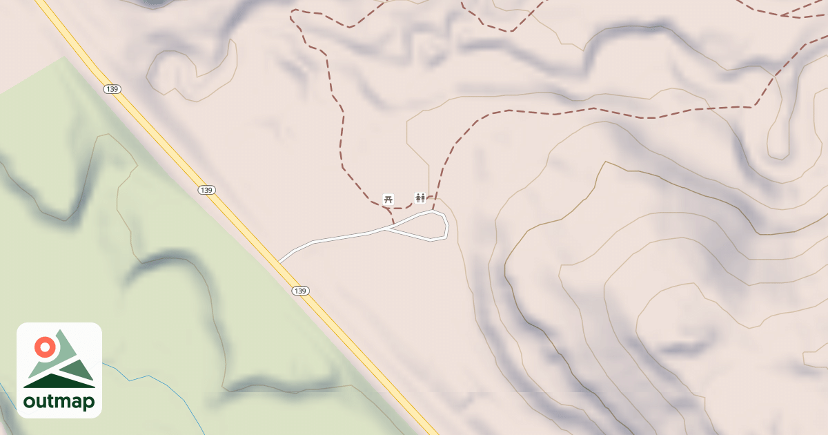 Map of Canyon Pintado Nhd Trail