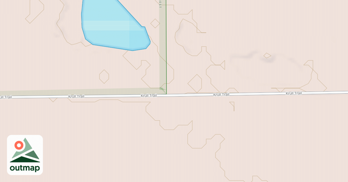Map of Warroad/Roseau Trails