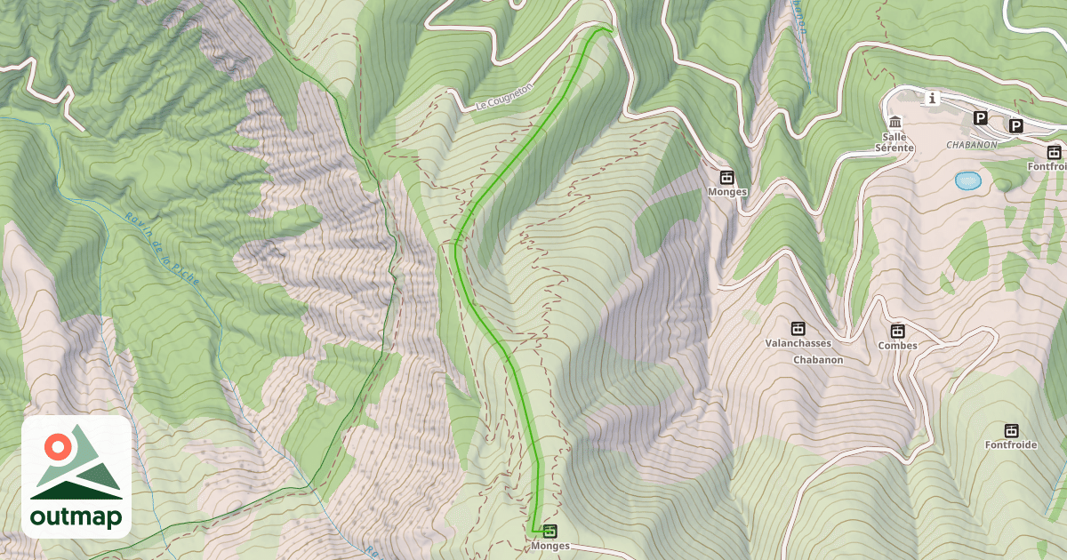 Map of Pra Long