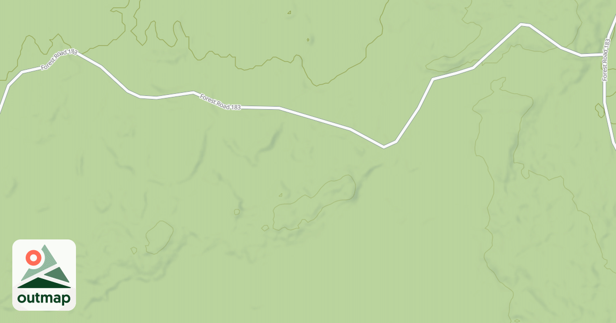 Map of FR 183E