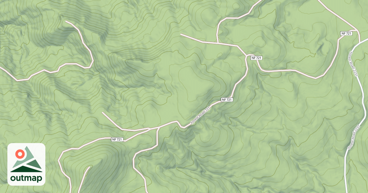 Map of USFS National Forest System Roads {3F164226-CEF3-4EA7-B048-8C4D25FC9963}