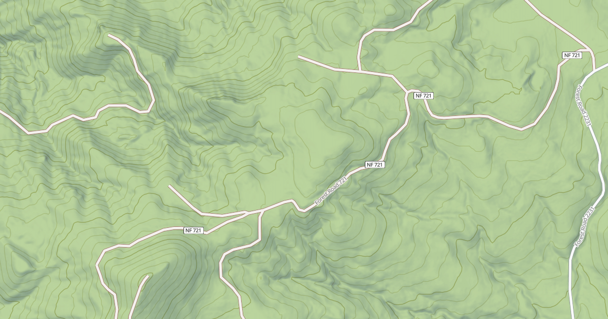 Map preview of USFS National Forest System Roads {3F164226-CEF3-4EA7-B048-8C4D25FC9963}