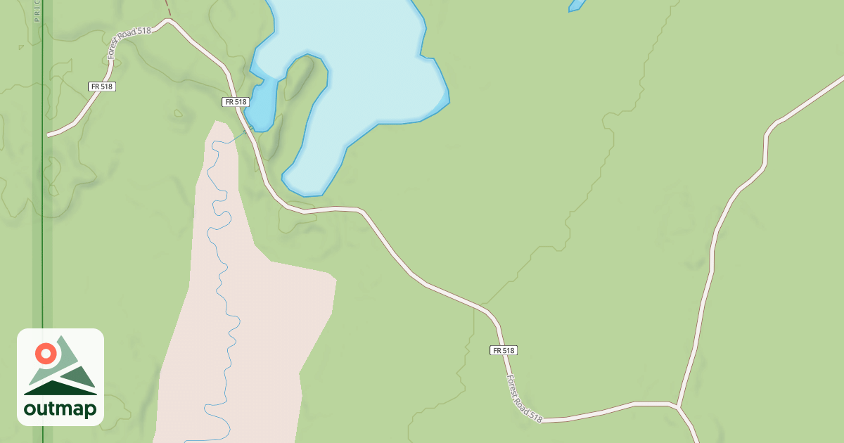 Map of Price County Snowmobile-102a