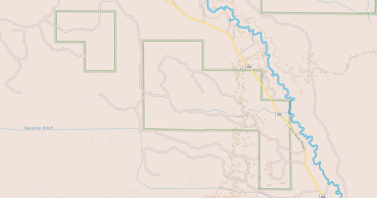 Map preview of Fox River Pathway