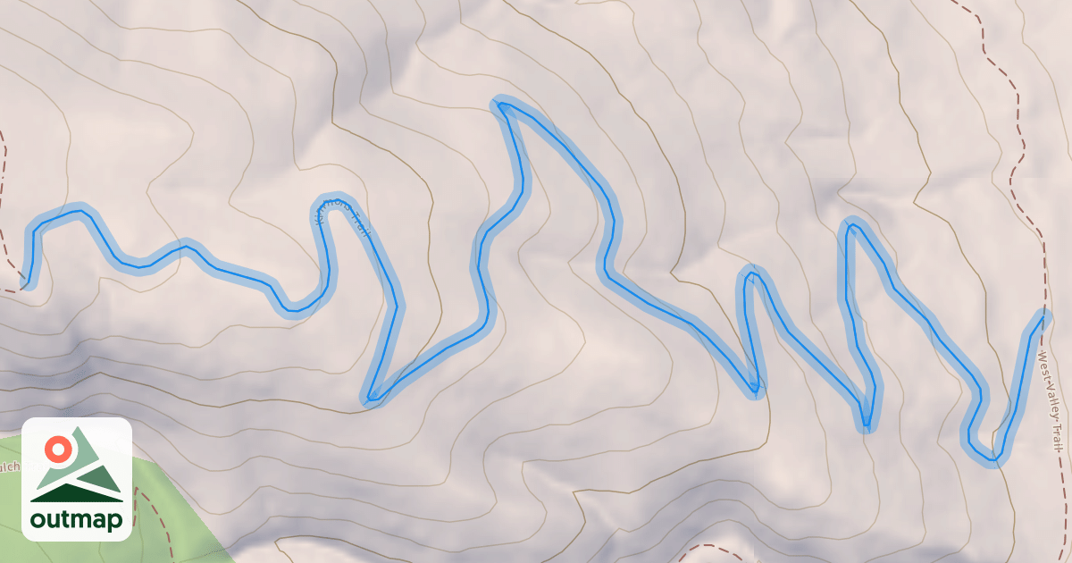 Map of Kimmons Trail
