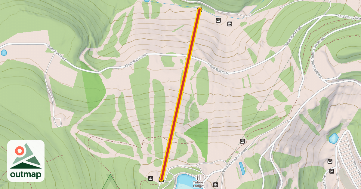 Map of Giant Steps Lift
