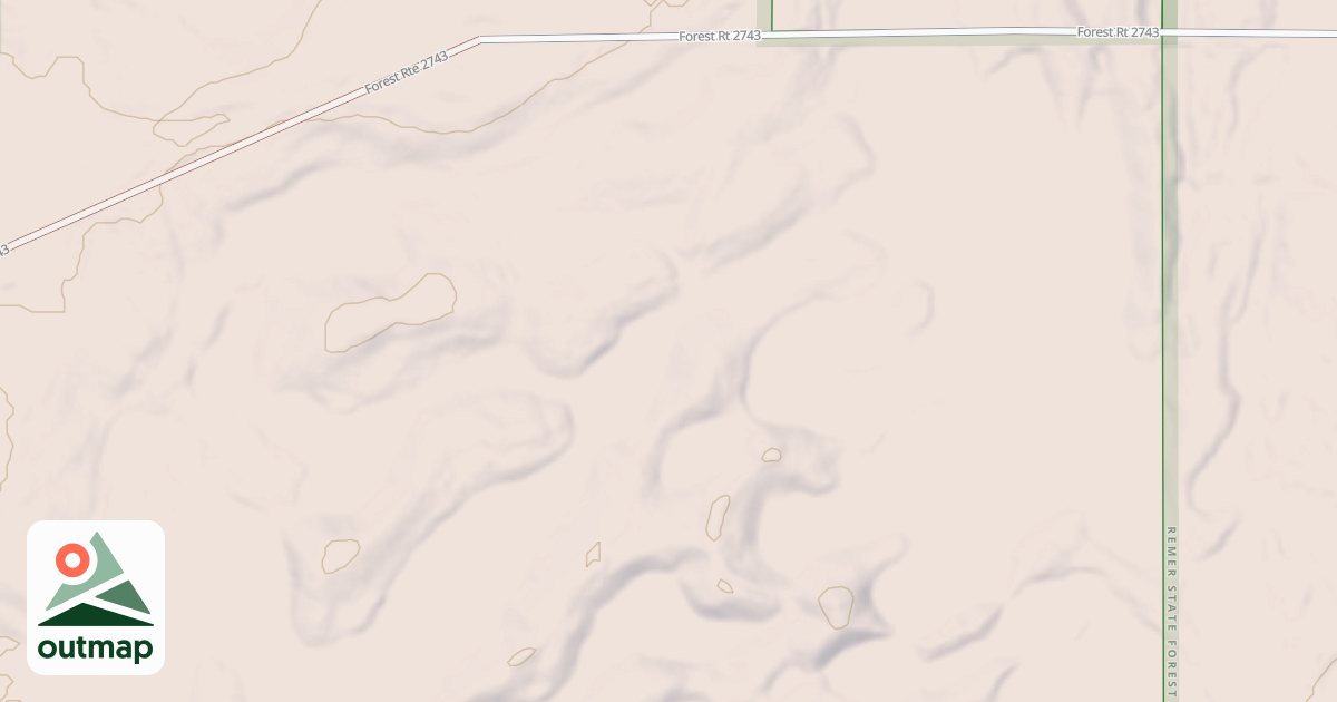 Map of BIRCH LAKE SPUR E