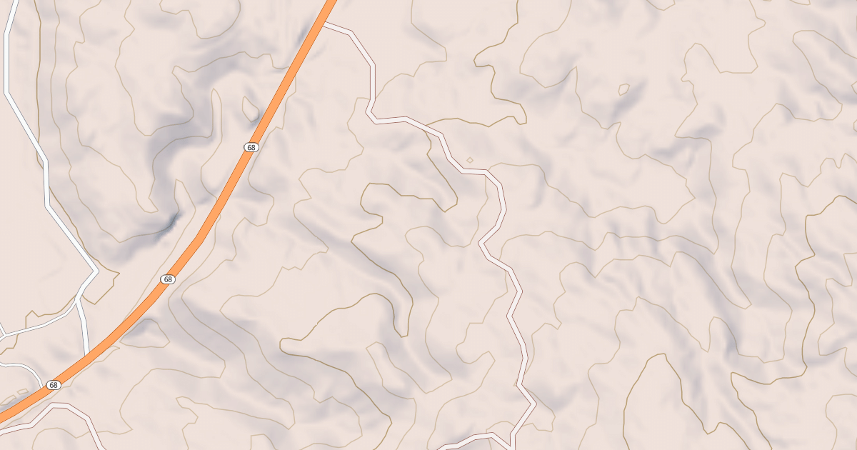Map preview of Rinconada Hill Trail