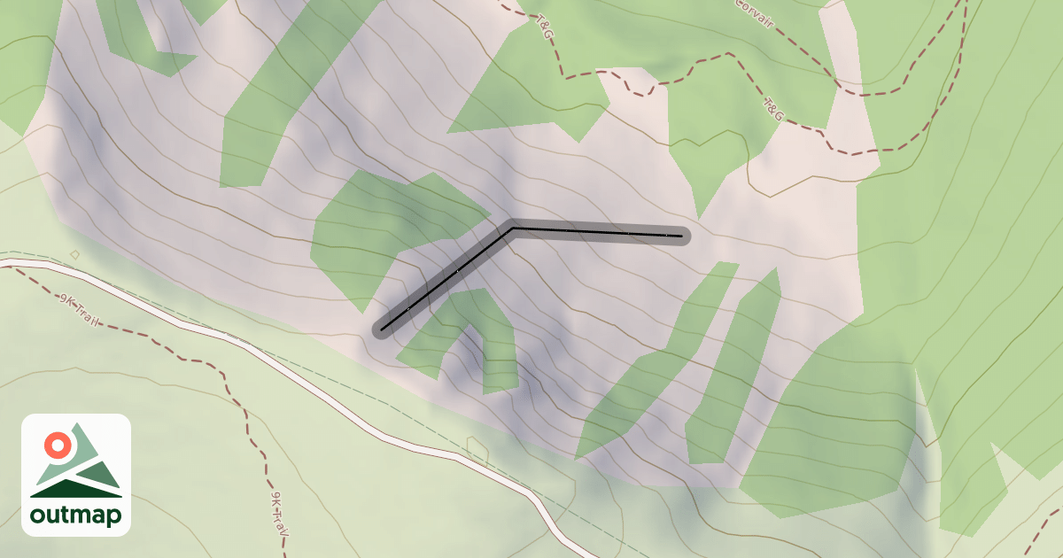 Map of Daly Chute 5