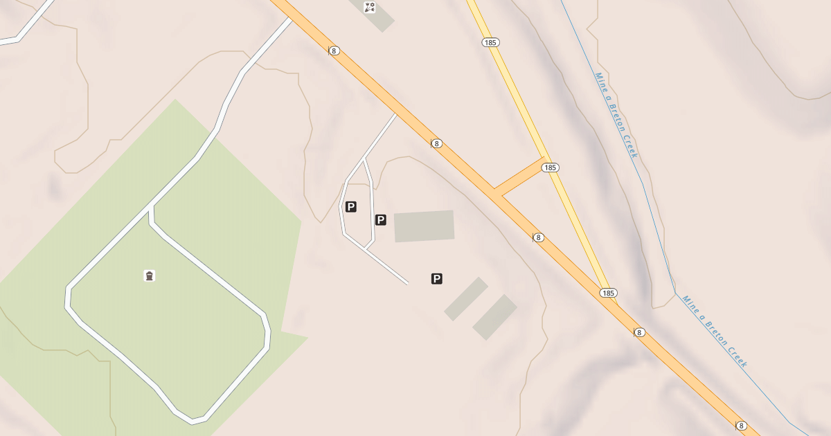 Map preview of POTOSI ADMIN SITE