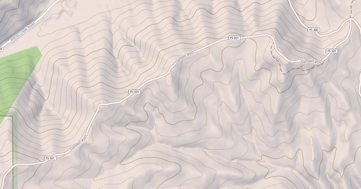 Map preview of Danskin #501
