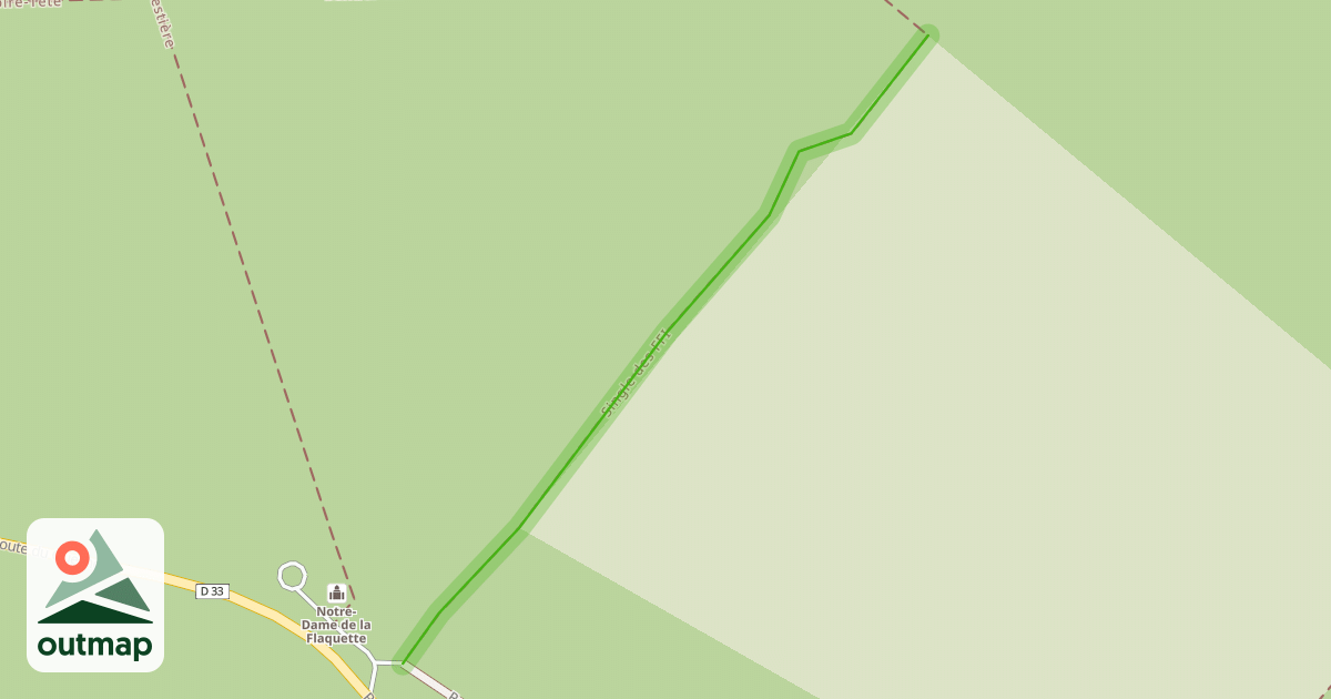 Map of Single des FFI