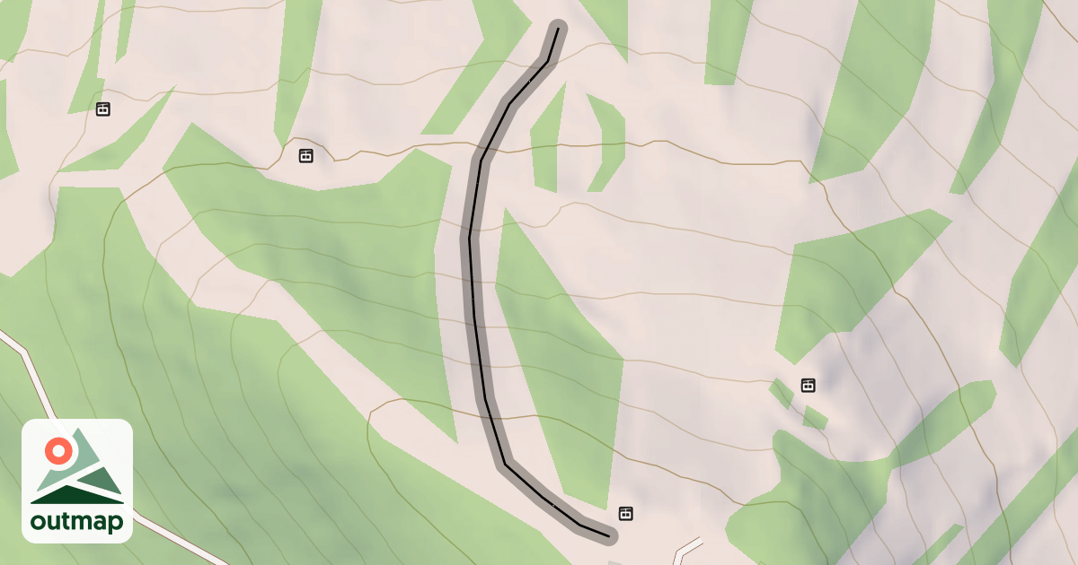 Map of Upper Lafeyette Leap