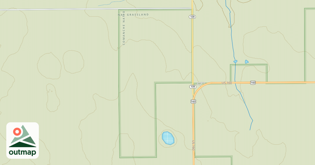 Map of TWO HIGHWAY
