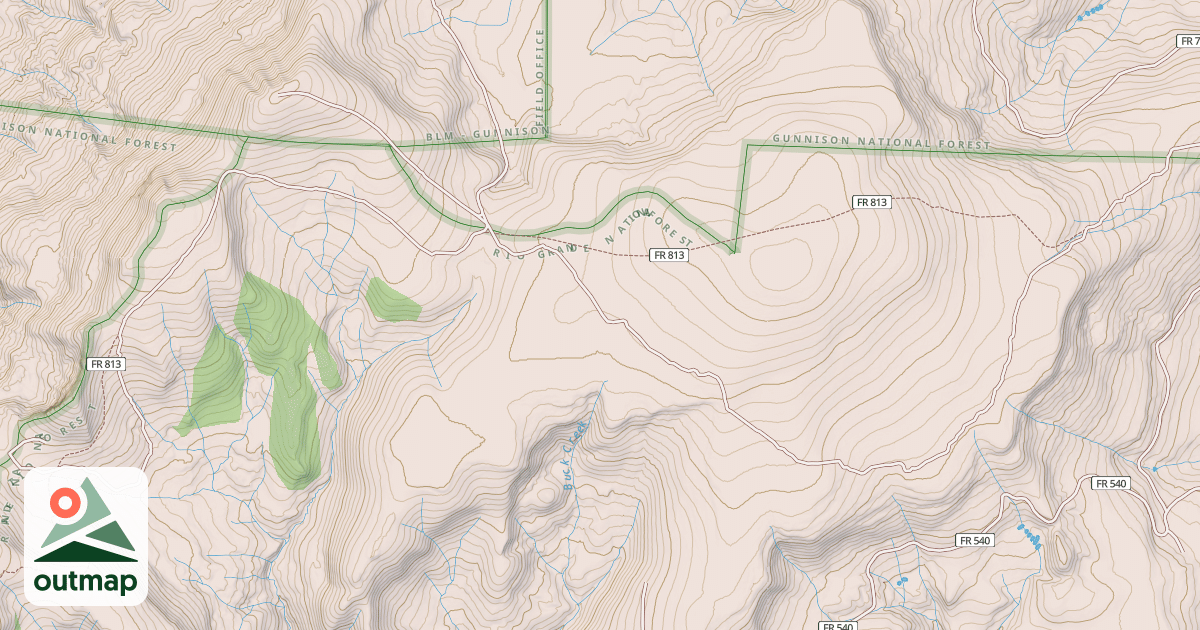 Map of JAROSA MESA