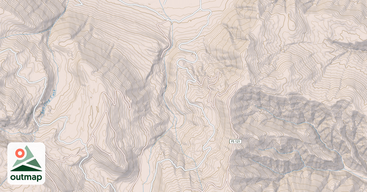 Map of COULTER CREEK