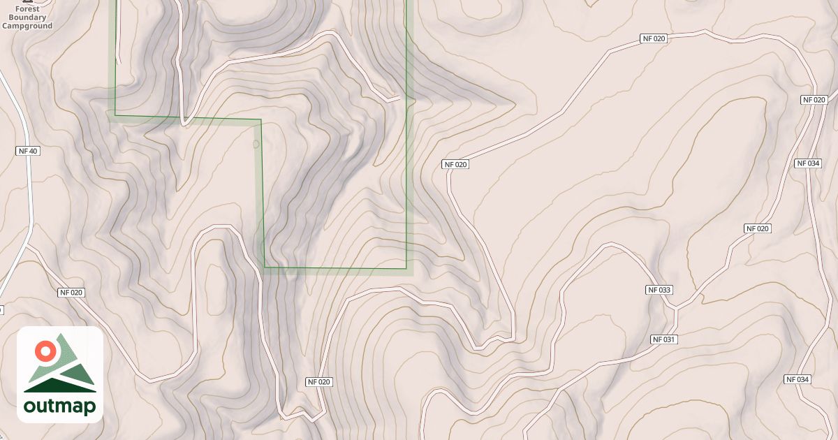 Map of STEVENS SEED ORCHARD