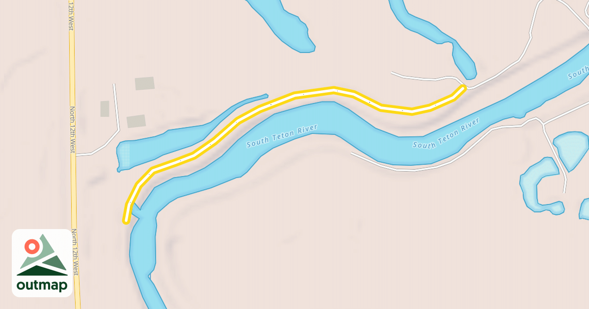 Map of The Cow Pasture