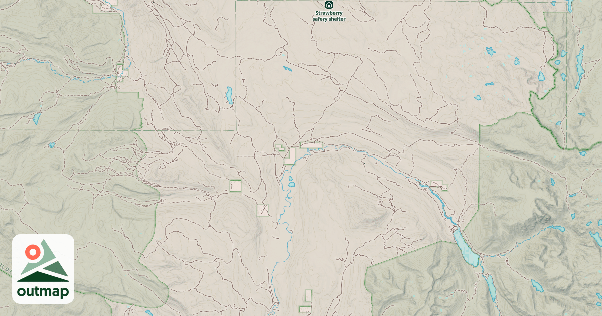 Map of Cdst Snowmobile Trail