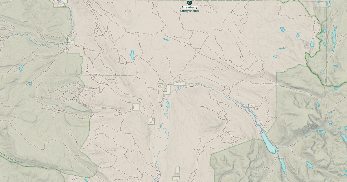 Map preview of Cdst Snowmobile Trail